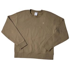 unisex Champion Crewneck in Brown